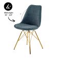 Kick Jens Bucket Chair - Blue