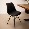 KICK LUUK Metal Bucket Chair - Black
