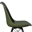 KICK LUUK Metal Bucket Chair - Dark Green
