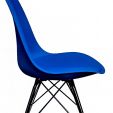 KICK LUUK Metal Bucket Chair - Dark Blue
