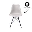 KICK LUUK Metal Bucket Chair - Champagne