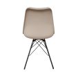 KICK LUUK Metal Bucket Chair - Taupe