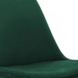 KICK Velvet Bucket Chair - Dark Green - Dark Green