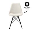 Kick Velvet Bucket Chair - Ivory - Ivory