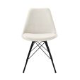 Kick Velvet Bucket Chair - Ivory - Ivory