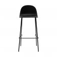 Kick Ciro Garden Bar Stool - Black
