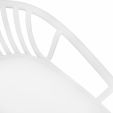 Kick Rio Garden Bar Stool - White