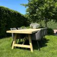 Kick garden chair Jada - Ivory
