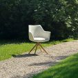Kick garden chair Jolie - Ivory