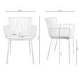 Kick Otis Garden Chair - White