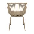 Set of 6 Kick Otis Garden Chair - Beige