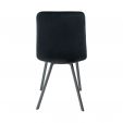 Set of 2 Kick Monz Dining Chair - Black
