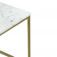Kick Marble Side Table - White