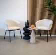Kick side table Vic - Brown