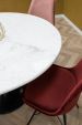  Kick Dining Table Marble - White