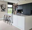 Kick Finn Bar Stool Low - Champagne