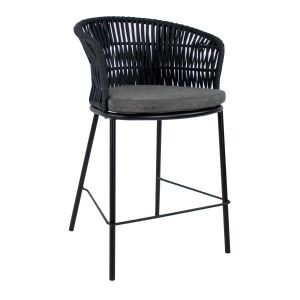 Kick garden stool Kyra  - Antraciet