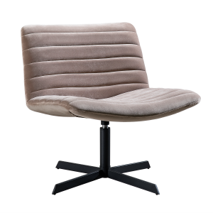Kick armchair Lio - Velvet Champagne