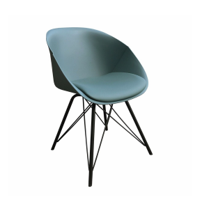 Kick Designstoel Metal Jax - Groen