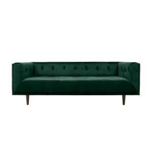 Kick Bobbi Velvet Sofa - Dark Green