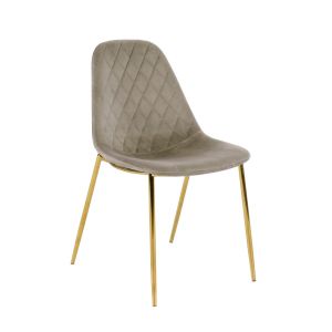 Kick Tara Design Chair Champagne - Gold Frame
