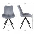 Kick Dining Chair Bodi - Grey