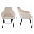Kick Dining Chair Maud - Beige