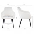 Kick Dining Chair Maud - White