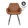 KICK KARL Dining Chair - Cognac