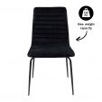 Kick Dining Chair Saar - Black