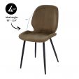 Kick Dining Chair Daan - Taupe