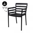 Kick garden chair Marc - Black