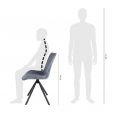 Kick Dining Chair Bodi - Blue