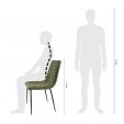 Kick Dining Chair Saar - Green