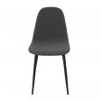 Kick Dining chair Mees - Dark Grey