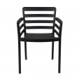 Kick garden chair Marc - Black