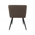 Kick dining chair Liv Bouclé - Brown