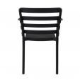 Kick garden chair Marc - Black