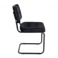 KICK IVY Tubular Frame Chair - Black