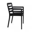 Kick garden chair Marc - Black