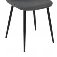 Kick Dining chair Mees - Dark Grey