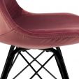 KICK Velvet Bucket Chair - Pink