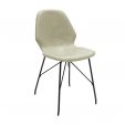 Kick dining chair Liam - Champagne