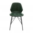 Kick dining chair Liam - Dark Green