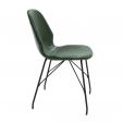 Kick dining chair Liam - Dark Green