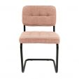 Kick Yves Tubular Frame Chair - Pink