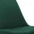 KICK Velvet Bucket Chair Dark Green - Gold Frame