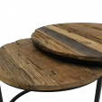 Kick salontafel set - Kira Zwart Frame
