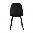 Kick Pat Dining Chair - Black