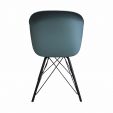Kick Designstoel Metal Jax - Groen